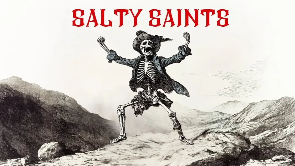 Salty Saints podcast cover art